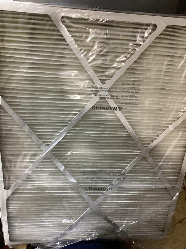 Completed routine Air Care Maintenance inspection on residential HVAC system. Replaced dirty air filter with new pleated filter to restore proper airflow and system efficiency. Inspected electrical components including capacitor and associated wiring, which showed normal operation with minor dust accumulation typical of regular use.