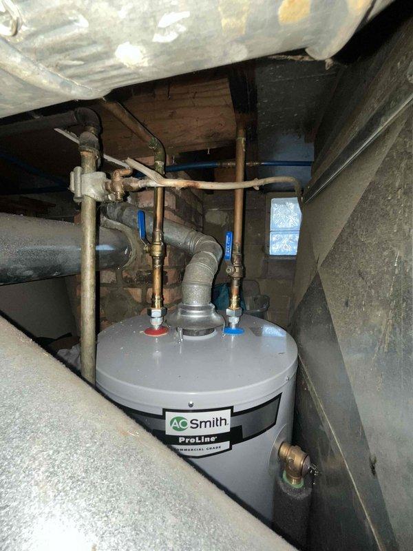 Responded to emergency full system estimate request for 16-year-old furnace with reported heat exchanger crack creating carbon monoxide hazard. Conducted comprehensive assessment of existing HVAC system and documented current equipment conditions including furnace, water heater, and thermostat configuration. Provided detailed replacement options and recommendations for complete system installation to address immediate safety concerns and restore safe heating operation.