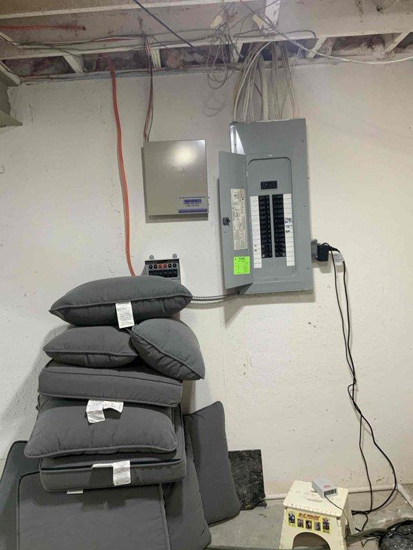 Conducted comprehensive site assessment for full HVAC system replacement including both heating and air conditioning units. Evaluated existing equipment location at exterior wall-mounted condenser unit and interior basement furnace installation, documented electrical service panel configuration and current system setup, and assessed accessibility for equipment replacement. Provided detailed estimate for complete system upgrade with customer requesting installation within one month timeframe.