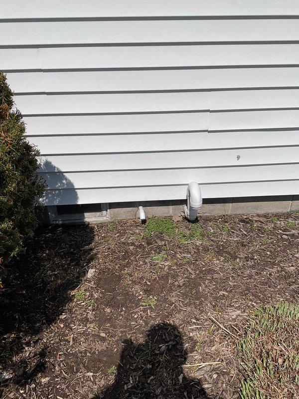 Completed full HVAC system installation including a 90,000 BTU furnace and 3-ton rear-discharge air conditioning unit. Installed exterior PVC venting for furnace exhaust and intake at foundation level, mounted rooftop ventilation components with weatherproofing, and reconnected all electrical connections. All mechanical and electrical work performed in accordance with local code requirements, system tested and operational.