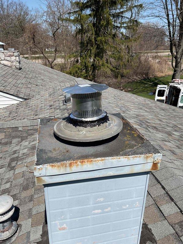 Completed full HVAC system installation including a 90,000 BTU furnace and 3-ton rear-discharge air conditioning unit. Installed exterior PVC venting for furnace exhaust and intake at foundation level, mounted rooftop ventilation components with weatherproofing, and reconnected all electrical connections. All mechanical and electrical work performed in accordance with local code requirements, system tested and operational.