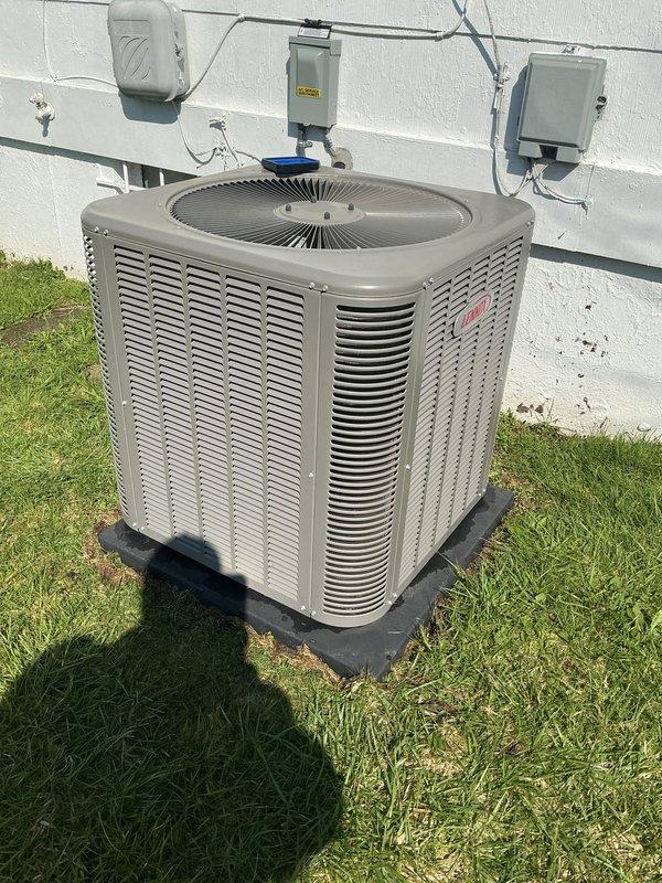 Completed annual cooling maintenance on residential outdoor condenser unit. Performed standard ACM procedures including system inspection, coil cleaning, electrical connection verification, and refrigerant level assessment. Unit operational with no deficiencies noted. Two filter replacements required at indoor air handler locations.