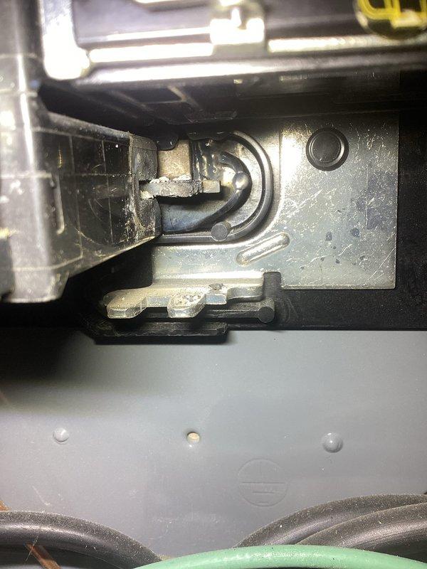 Diagnosed faulty electrical breaker in main breaker panel affecting HVAC system operation. Identified failed 25-amp double-pole double-throw Square D Homeline breaker requiring replacement. Scheduled follow-up service visit to install new breaker and restore proper electrical protection to system.