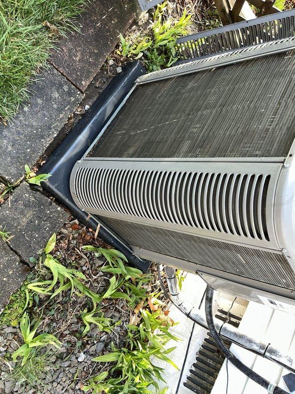Completed annual cooling maintenance on residential outdoor condensing unit. Performed comprehensive system inspection, verified refrigerant pressures, cleaned condenser coil, cleared debris from base and surrounding area, tested electrical connections and controls, and confirmed proper unit operation. System running within normal parameters with no issues identified.