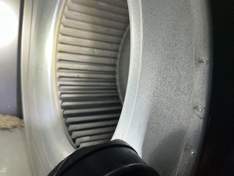 Completed annual cooling maintenance on HVAC system, performing comprehensive inspection and testing of all components. Verified electrical measurements using multimeter, reading 0.608 on control circuits, and inspected blower wheel assembly and motor operation. All system components found operating within normal parameters with no deficiencies noted.