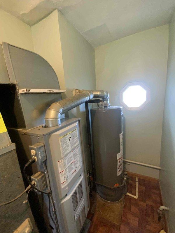 Conducted full system estimate for residential property currently without air conditioning and equipped with a 16-year-old furnace. Assessed existing HVAC infrastructure in utility room, evaluating current furnace condition, ductwork configuration, and available space for new AC unit installation. Documented equipment layout, electrical service capacity, and mechanical room dimensions to determine optimal equipment sizing and placement for complete system replacement or AC addition with potential furnace upgrade.