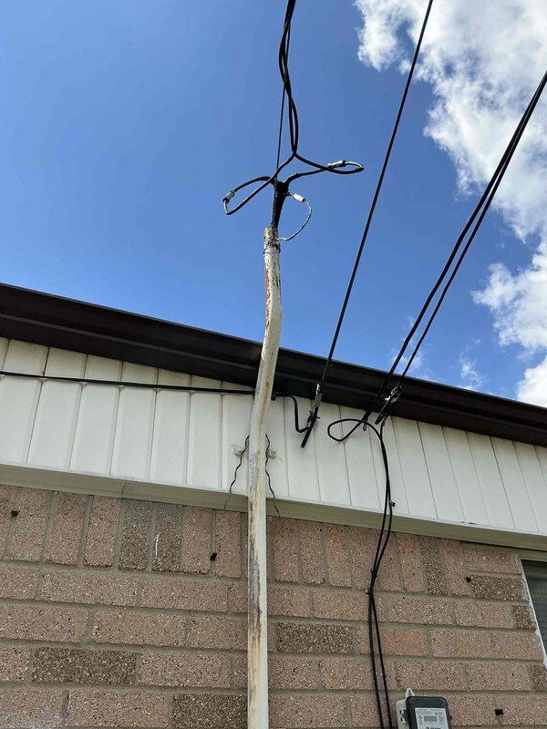 Conducted comprehensive estimate for complete HVAC system replacement in basement location. Existing 27-year-old natural gas furnace and air conditioning system non-operational and beyond serviceable life. Assessed current basement installation including furnace cabinet, ductwork configuration, venting system, and electrical connections. Evaluated outdoor condensing unit location and electrical service requirements. Documented existing galvanized metal ductwork, gas supply lines with shutoff valve, and concrete block foundation conditions. Photographed current equipment layout to determine optimal replacement configuration and identify any necessary modifications to accommodate new high-efficiency system. Provided detailed replacement recommendations for both heating and cooling equipment appropriate for natural gas fuel source.