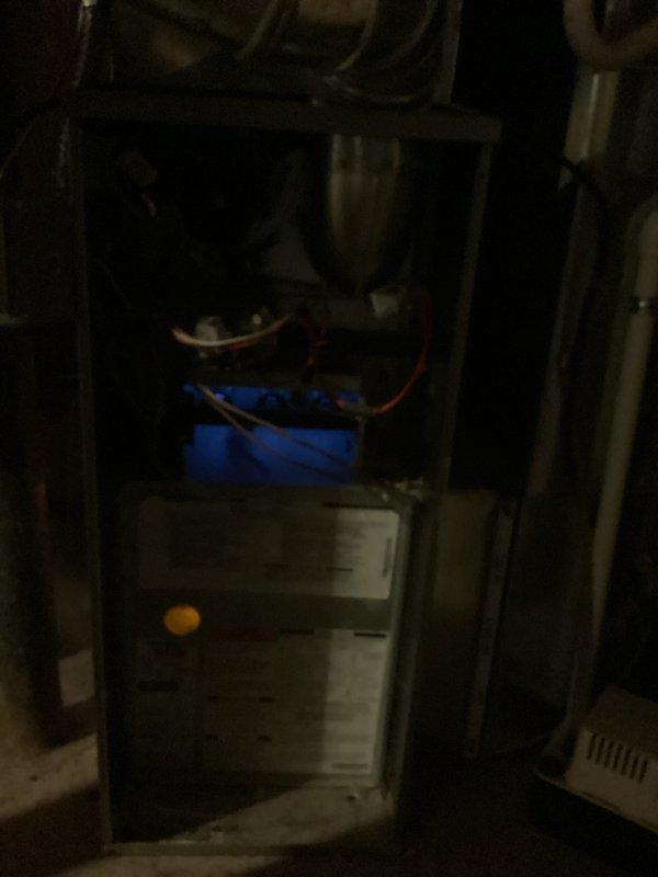 Completed annual furnace maintenance and tune-up on residential heating system. Performed comprehensive inspection of all mechanical and electrical components including blower assembly, heat exchanger, gas valve, ignition system, and control board. Verified proper operation of all safety controls, checked electrical connections, and inspected venting system. System tested and confirmed operating within normal parameters with no issues found.
