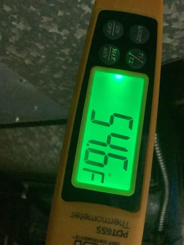 Completed annual cooling maintenance on residential air conditioning system. Performed comprehensive system inspection and testing, recording supply air temperature of 50.5°F and return air temperature of 117°F, confirming proper system operation with adequate temperature split of 66.5°F. All components operating within normal parameters with no deficiencies noted.