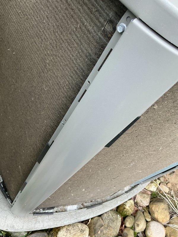 Completed scheduled Air Care Maintenance on outdoor condensing unit. Performed comprehensive system inspection including visual assessment of cabinet condition, coil cleanliness, and surrounding area. Unit operational with clean fins and proper clearances maintained. Equipment photographed and documented showing satisfactory operating condition with no immediate service needs identified.