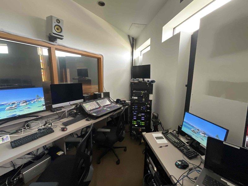 Completed site assessment for new mini split installation in commercial facility serving approximately 100 square foot room. Evaluated mechanical room infrastructure including existing electrical panels, conduit routing, and equipment placement to determine optimal outdoor unit location and line set routing. Assessed adjacent studio space with multiple workstations to identify indoor air handler placement that would provide adequate cooling coverage while minimizing noise interference with audio/video production operations and maintaining aesthetic requirements of the professional environment.