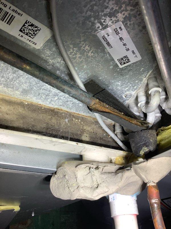 Completed comprehensive 5-year ComfortGuard maintenance inspection on HVAC system including furnace/air handler unit. Performed thorough examination of blower motor assembly, electrical control board, and all associated wiring connections to ensure proper operation and safety compliance. Inspected ductwork, refrigerant lines, and insulation throughout mechanical system, verifying all components are functioning within manufacturer specifications and documented system condition with photographic records for maintenance history.