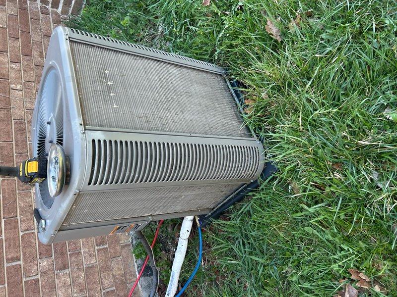 Completed annual cooling maintenance on residential outdoor condensing unit. Performed comprehensive inspection of condenser coil, fan assembly, and electrical connections. Unit operating within normal parameters upon completion of preventive maintenance service.