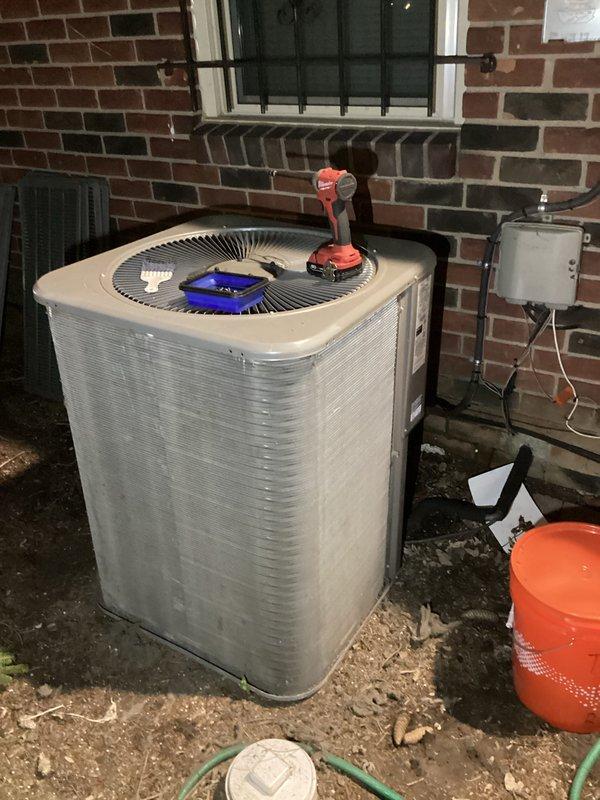 # HVAC Annual Maintenance Service

Performed comprehensive annual heating maintenance on a 10-year-old furnace system. Conducted complete system inspection and tune-up procedures during evening service call between 5:00-8:00 PM. Unit was operational upon arrival with no reported issues.

Executed standard preventive maintenance protocol including visual inspection of all furnace components, burner assembly cleaning, heat exchanger examination, and ignition system testing. Verified proper operation of safety controls, limit switches, and thermostat functionality. Checked and adjusted gas pressure settings to manufacturer specifications. Inspected and cleaned blower assembly, ensuring proper airflow and motor operation.

Evaluated condensate drain system for proper drainage and cleared any potential blockages. Tested flue draft and verified proper venting operation. Replaced air filter and verified filter housing integrity. Inspected electrical connections for tightness and signs of wear