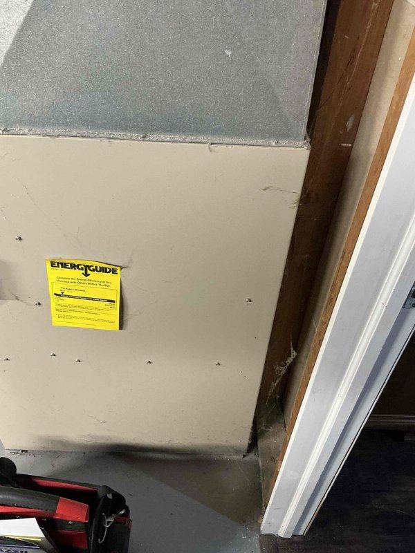 Completed on-site evaluation for new air conditioning system installation at residential property. Assessed garage-mounted indoor air handler location and exterior condensing unit placement, documented existing ductwork configuration and electrical requirements. Provided comprehensive equipment replacement estimate for complete HVAC system installation.