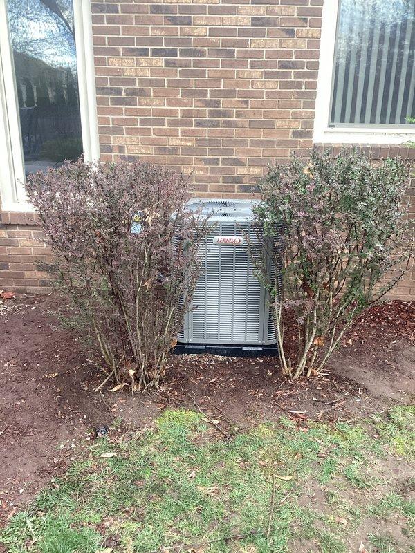 Completed installation of 3-ton air conditioning system with matching evaporator coil at residential property. Installed outdoor condensing unit at rear of home with proper clearances from foundation and landscaping, connected refrigerant lines, and mounted indoor evaporator coil to existing furnace in basement mechanical room. Established electrical connections, performed system startup, verified proper refrigerant charge and airflow, and confirmed all components operating within manufacturer specifications. All required mechanical, electrical, and air conditioning permits obtained and work completed in compliance with local code requirements.