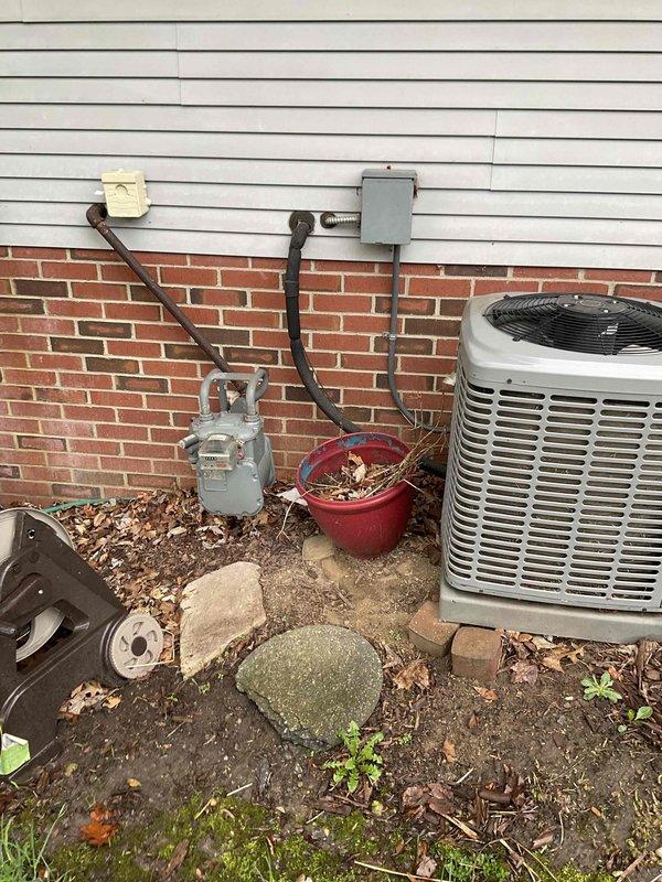 Completed estimate for replacement of 39-year-old York furnace and air conditioning system located in basement mechanical room. Assessed existing natural gas furnace with associated ductwork and outdoor condensing unit, both units operational but at end of service life. Provided BOGO replacement quote for complete heating and cooling system upgrade including new furnace, air handler, evaporator coil, and outdoor condensing unit with updated refrigerant lines and necessary electrical connections.