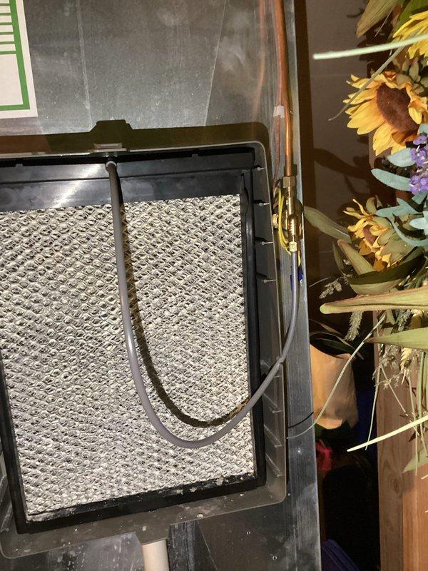 Completed annual cooling maintenance on residential HVAC system. Performed comprehensive inspection of air handler components in basement utility area, checked filter condition and system operation, and documented equipment status with photos. All system components found to be operating within normal parameters with no immediate service needs identified.