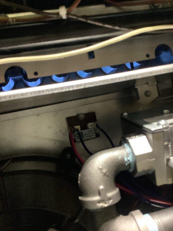 Completed routine HVAC maintenance inspection including filter replacement and system evaluation. Inspected air handler unit, replaced dirty air filters with new units, and examined burner assembly and gas connections to ensure proper operation. All heating and cooling system components found to be functioning within normal parameters.