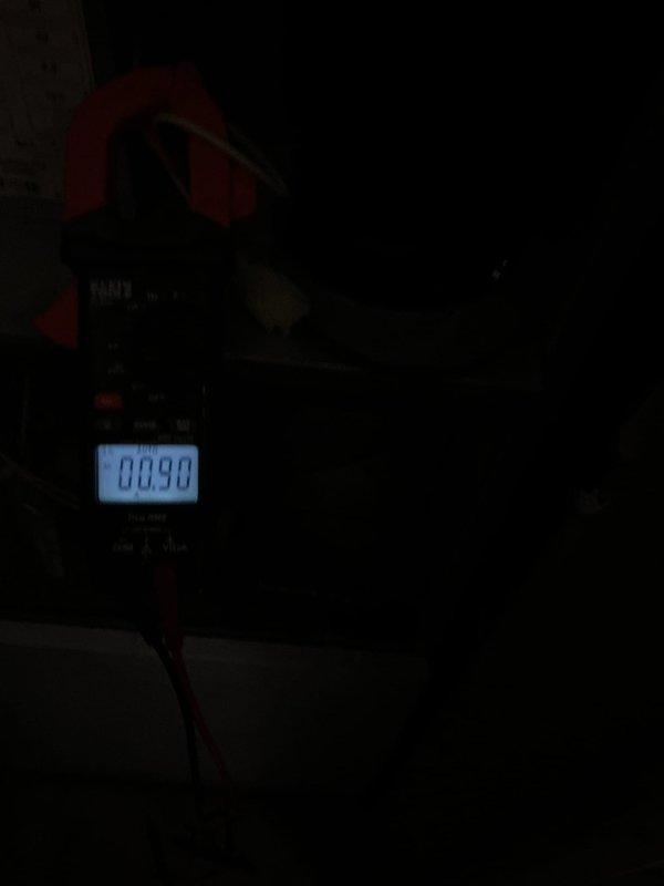 Completed annual furnace maintenance and tune-up on a new heating system under membership agreement. Performed comprehensive system inspection, verified electrical current draw using clamp meter, and confirmed proper thermostat operation with Honeywell Home digital control displaying accurate temperature readings and system status. All components operating within manufacturer specifications with no issues found.