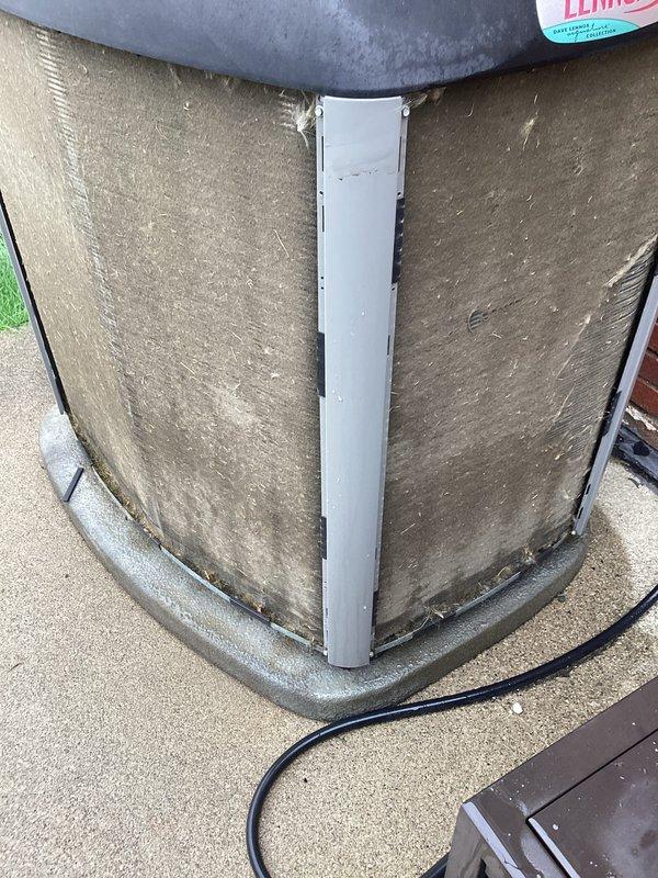 Completed annual cooling maintenance on Lennox air conditioning system. Performed comprehensive inspection of condenser unit, verified proper operation of all components, checked refrigerant lines and electrical connections, and cleaned exterior surfaces. Unit found to be in good working condition with no issues identified during routine maintenance visit.