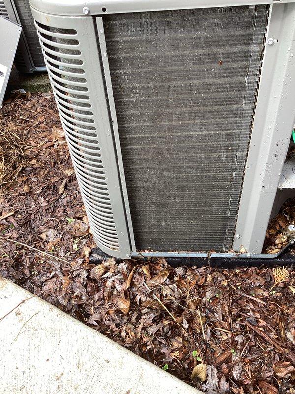 Completed pre-season AC tune-up on 2-year-old Lennox system. Performed comprehensive maintenance inspection of outdoor condensing unit, verified proper system operation, and documented equipment condition. Unit found to be functioning properly with condenser coils showing minor debris accumulation typical of outdoor installation; system confirmed operational and ready for cooling season.