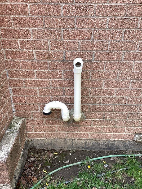 Completed installation of 70,000 BTU furnace unit with all necessary mechanical and electrical connections. Reconnected existing system components and verified proper operation of all furnace functions. Installed PVC condensate drain and vent piping routed through exterior brick wall with proper pitch and termination points to ensure efficient drainage and venting.
