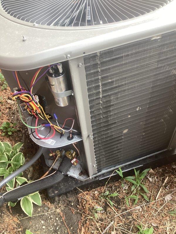 Completed annual cooling maintenance on Lennox air conditioning system. Performed comprehensive inspection of outdoor condenser unit, checked electrical components including capacitor and contactor, verified refrigerant line connections, cleaned condenser coils, and confirmed proper system operation. Unit tested and operating within normal parameters.
