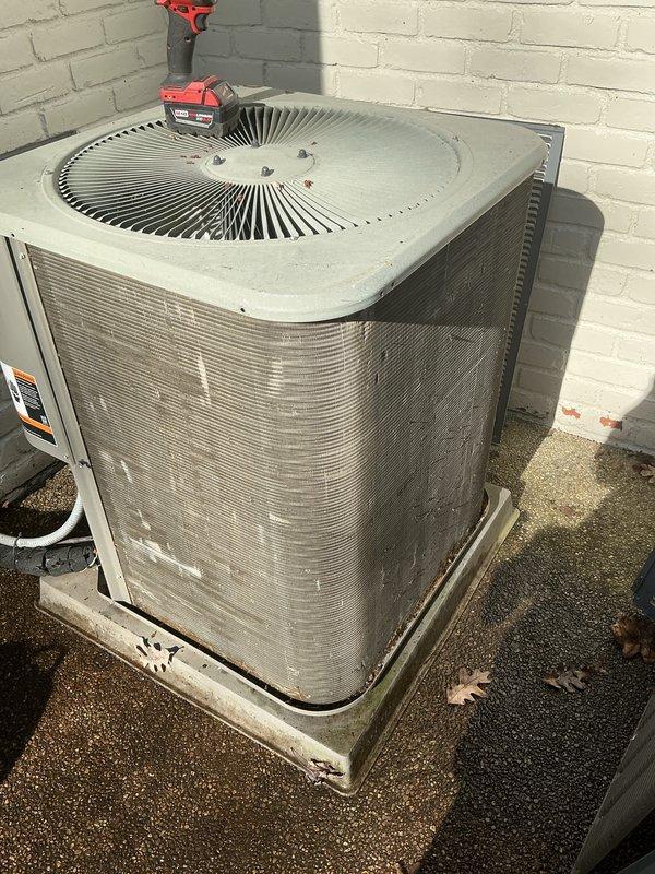 Completed annual heating and cooling maintenance on residential HVAC system. Performed comprehensive inspection of gas furnace internal components including blower motor, burner assembly, electrical connections, and condensate drainage system. Serviced outdoor condenser unit, inspecting compressor operation, fan motor, refrigerant levels, and cleaning coils as needed. All equipment operating within normal parameters upon completion.