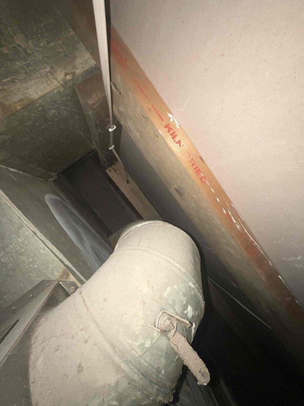 Conducted site assessment for AC replacement in basement mechanical space. Evaluated existing HVAC infrastructure, including ductwork configuration, electrical routing, and available installation space for new air conditioning system. Documented current equipment layout, pipe runs, and utility connections to determine optimal placement and integration requirements for proposed AC unit.