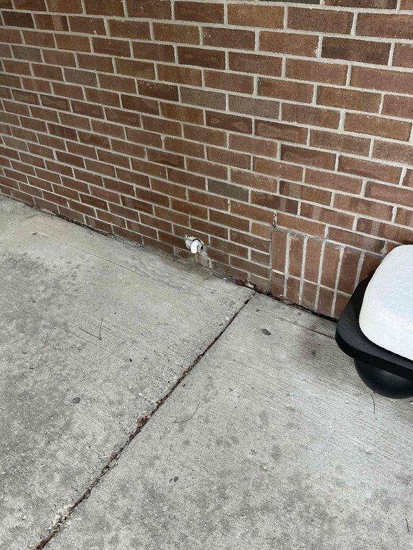 Conducted estimate for replacement of 16-year-old Arcoaire unit located in courtyard area that was found to be out of refrigerant. Assessed existing system configuration including exterior-mounted condensing unit on concrete pad with associated refrigerant lines and electrical connections, documented equipment condition and installation site for replacement proposal.