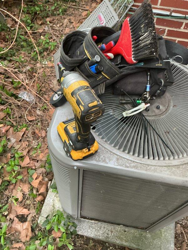 Completed routine ACM preventive maintenance on residential cooling system. Performed comprehensive inspection of outdoor condenser unit, cleaned coils and surrounding area of debris, checked refrigerant levels and electrical connections, and verified proper operation of all system components. All equipment found operating within normal parameters with no issues identified.