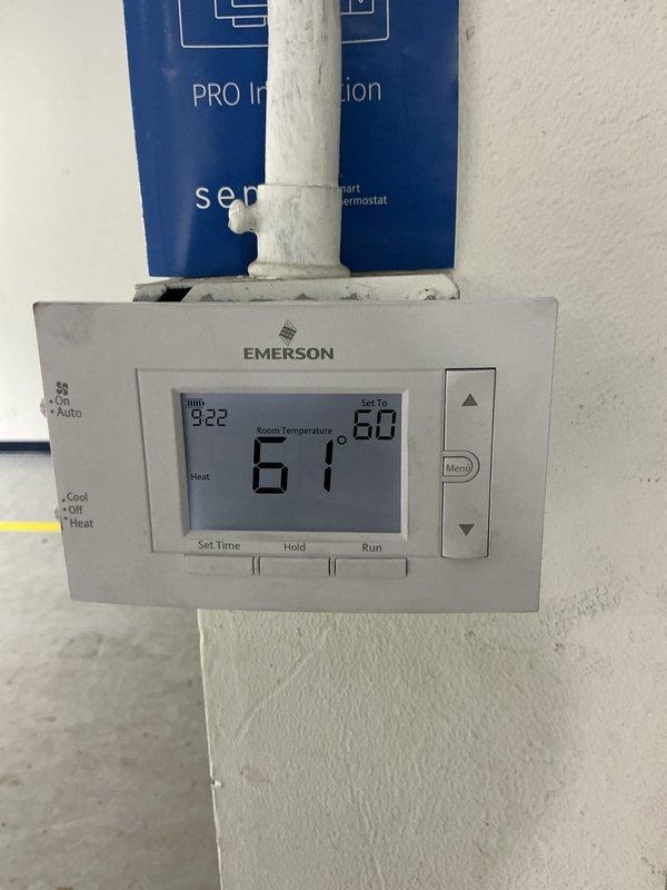 Completed biweekly mechanical inspection for suites 200 and 300. Performed full preventative maintenance on all HVAC equipment, inspected heating system and piping for leaks or freeze damage with no issues found, checked and replaced filters as needed. Verified all thermostats operational and maintaining proper setpoints, all mechanical systems functioning normally with no repairs required.