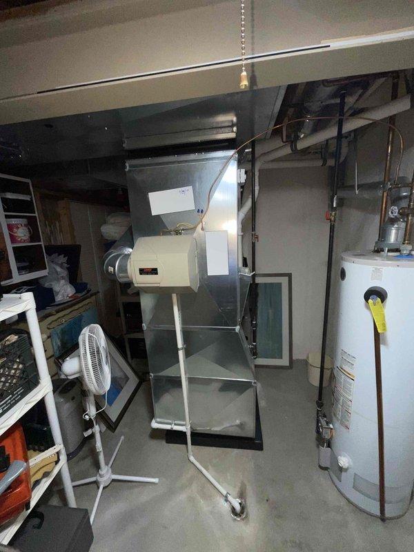 Conducted electrical estimate for new whole home generator installation at freestanding condominium unit. Assessed utility room containing existing HVAC system, water heater, and electrical infrastructure to determine optimal generator placement, load requirements, and necessary electrical panel modifications. Documented mechanical space configuration and utility connections to develop comprehensive installation plan for automatic standby generator system.