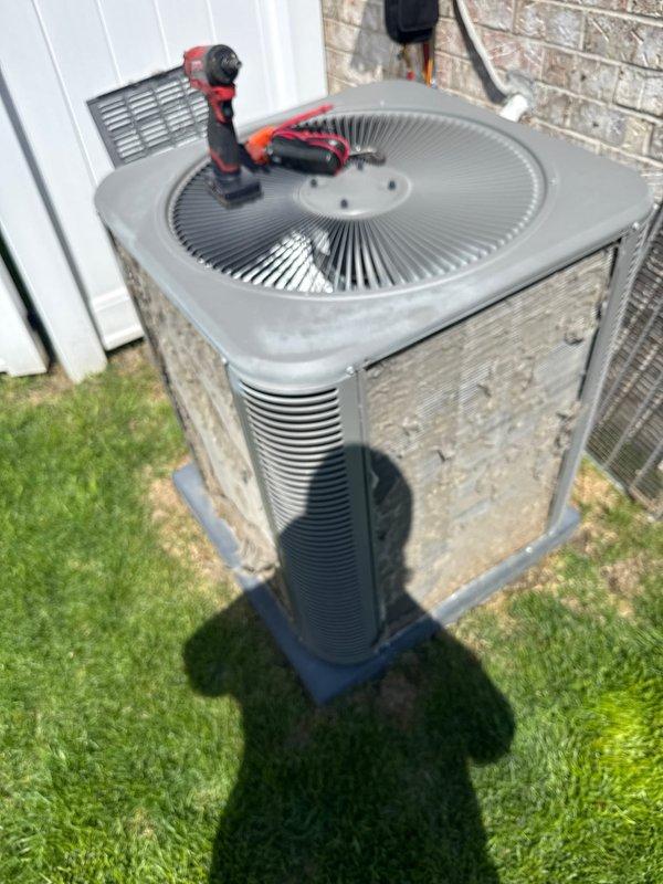 Completed annual preventative maintenance on residential air conditioning system. Performed comprehensive inspection of outdoor condenser unit, including cleaning of coils, verification of electrical connections, and testing of fan motor operation. Unit found to be in satisfactory working condition with all components functioning properly.