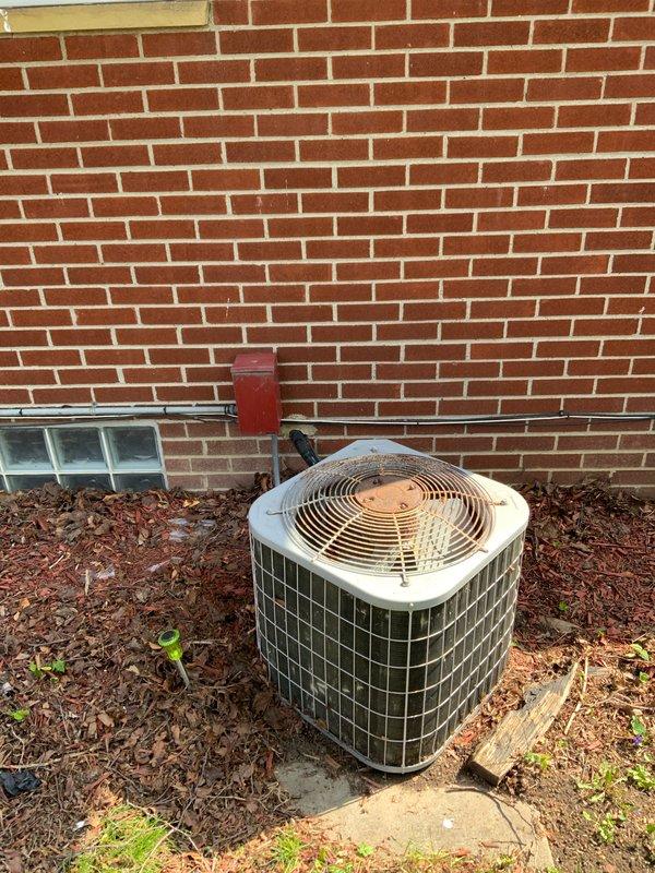 Conducted on-site assessment for air conditioning system replacement. Evaluated existing outdoor condenser unit positioned against building foundation, documented electrical panel configuration and available breaker capacity for new equipment installation, and provided comprehensive estimate for complete AC system replacement with scheduling accommodated for after-hours installation per customer preference.