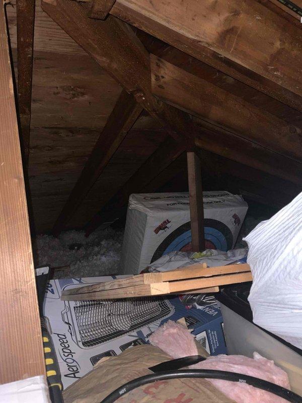 Conducted comprehensive estimate for full HVAC system installation at residential property currently equipped with boiler/steam heat and no existing central air conditioning. Assessed attic space for equipment placement and ductwork routing, documenting existing structure including exposed wooden rafters, roof decking, and current insulation conditions. Evaluated feasibility of installing complete forced-air system including new air conditioning unit, furnace, and full duct distribution network throughout home. Photographed attic access points, available clearances for equipment installation, and structural conditions to determine optimal placement of air handler and ductwork pathways. Customer requested expedited installation timeline within next couple weeks for conversion from steam heat to modern central HVAC system with cooling capability.