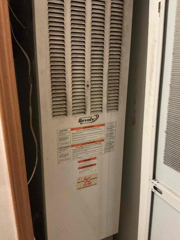 Conducted HVAC replacement estimate for 16-year-old R22 air conditioning system that is no longer operational. Evaluated existing outdoor condenser unit and indoor Revolv furnace, which remains functional. Provided multiple replacement options including AC-only configurations and buy-one-get-one package solutions to address obsolete refrigerant system while preserving working furnace equipment.