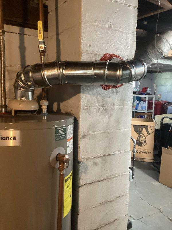 Completed installation of 70,000 BTU gas furnace in basement utility area, including mechanical and electrical connections. Installed and secured all ductwork with proper fire-stop sealant applied at wall penetrations to ensure code compliance. Reconnected gas supply line and verified all connections for safe operation.