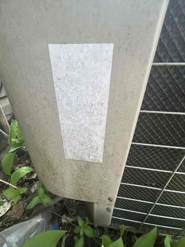 Provided estimate for air conditioning replacement at residential property with medium-sized cooling system serving 1200-2000 square feet. Inspected existing outdoor condenser unit showing weathering and age-related wear, along with basement mechanical room housing newer furnace and water heater with associated ductwork. Quoted AC-only replacement options to work with existing furnace system, focusing on budget-conscious solutions to meet requested pricing parameters.