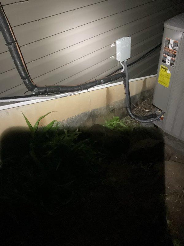 Completed full HVAC system installation including a 90,000 BTU gas furnace with humidifier and 4-ton air conditioning unit with right-side configuration. Obtained mechanical and electrical permits prior to installation. Installed exterior electrical disconnect and conduit routing per code requirements. Ran new ductwork through framed interior spaces to accommodate system airflow requirements. Reconnected all electrical components and verified proper system operation upon completion.