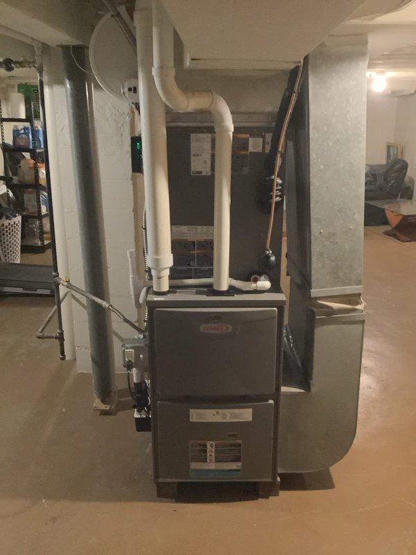 Successfully installed a 3-ton air conditioning system with new evaporator coil in the basement mechanical room, completing rear-mounted configuration with reconnection of electrical components. Mechanical and electrical permits were obtained prior to installation, and all work was performed to code specifications. System was tested and verified operational upon completion.