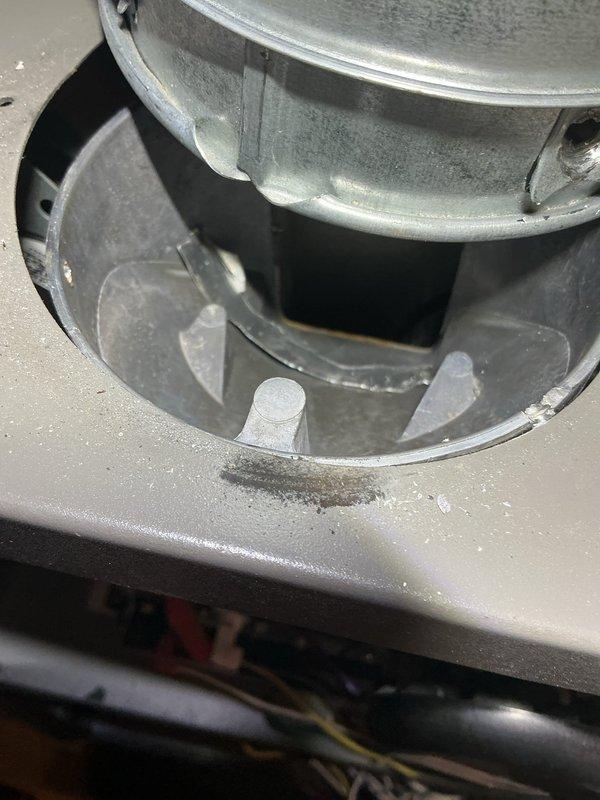 Replaced defective inducer motor assembly on HVAC system under full warranty coverage. Removed failed motor unit, installed new Lennox part number 74W55, and verified proper operation of draft blower system. All electrical connections secured and unit tested for normal functionality.