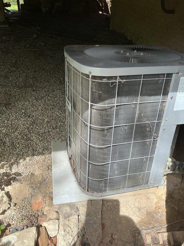 Completed annual cooling maintenance on two residential zones. Performed comprehensive system inspections including electrical testing with multimeter showing proper amp draw at 0.228A. Inspected outdoor condenser unit, verified fan operation, and checked coil condition through protective grille. Both systems operating within normal parameters with no immediate service needs identified.