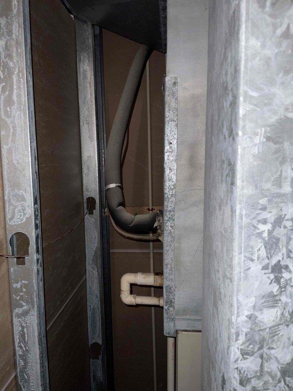 Provided comprehensive estimate for replacement of 38-year-old furnace and air conditioning system currently located in basement mechanical room. Existing natural gas furnace and AC unit are operational but have exceeded their expected service life. Assessed current installation configuration including ductwork connections, venting system, and utility space layout to determine optimal replacement equipment specifications and installation requirements for new high-efficiency HVAC system.