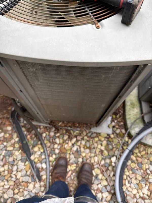 Completed annual cooling maintenance on two existing rooftop air conditioning units. Performed comprehensive inspection of both systems including condenser coil cleaning, electrical connection testing and tightening, and refrigerant charge verification. Replaced air filters on both units and addressed minor corrosion observed at electrical junction boxes to ensure safe and efficient operation throughout the cooling season.