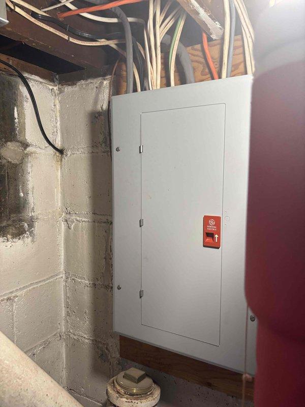 Provided comprehensive estimate for furnace and air conditioning replacement in basement location. Existing 2003 system non-operational due to failed heat exchanger, requiring complete unit replacement. Evaluated electrical panel configuration, existing ductwork connections, and exterior condensate drainage system to determine proper equipment specifications and installation requirements for new HVAC system.