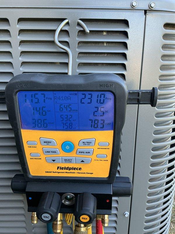 Completed annual heating maintenance and tune-up on 10-year-old furnace system as part of membership service. Performed comprehensive inspection, tested all operational components, verified proper airflow and combustion efficiency, and checked refrigerant pressures using manifold gauges. System found operating within normal parameters with no issues identified; all safety controls functioning properly and unit ready for heating season.