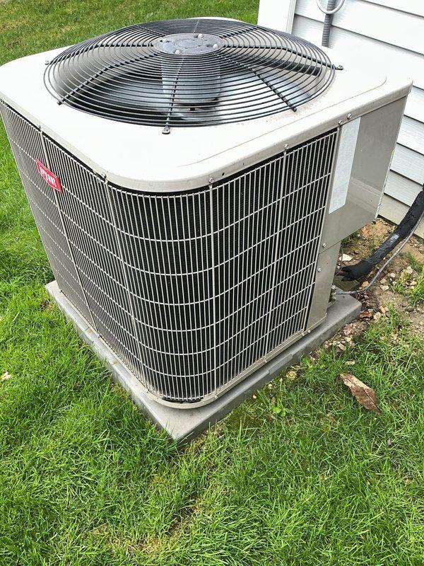 Responded to service call for 11-year-old residential air conditioning system not reaching desired temperature setpoint, maintaining 73°F when thermostat set to 68°F. Performed diagnostic evaluation of outdoor condenser unit located in backyard and indoor air handler components. Utilized electronic testing equipment to measure system operating parameters including temperatures, pressures, and electrical values at both indoor and outdoor units. Assessed condenser coil condition, refrigerant charge levels, and overall system performance to identify root cause of inadequate cooling capacity.