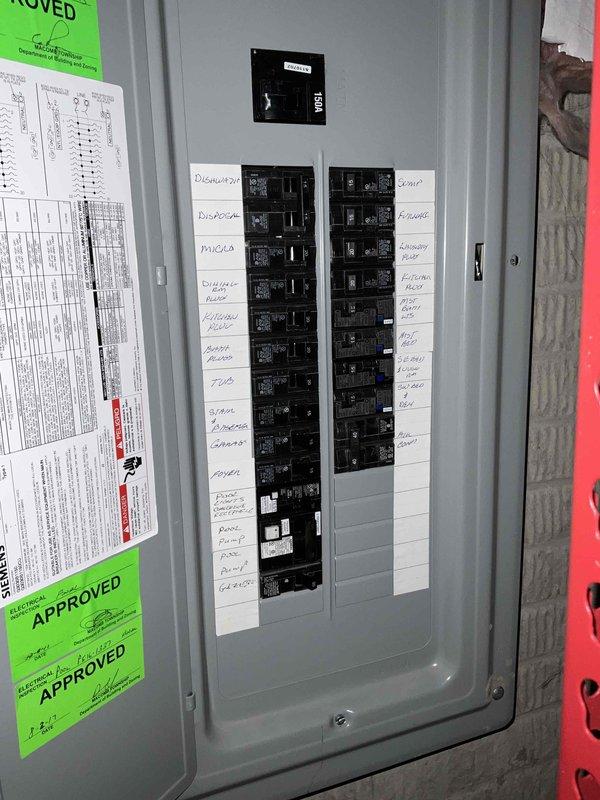 Completed full system estimate for 15-year-old furnace and air conditioning system. Inspected existing air handler unit, ductwork, electrical panel, and condensate drainage system in basement mechanical room. Documented current equipment condition and provided replacement options for complete HVAC system upgrade.